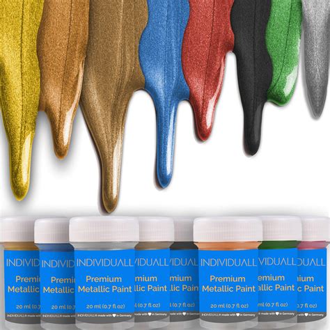 what does metallic acrylic paint actually look like on fabric|metallic paint effect.